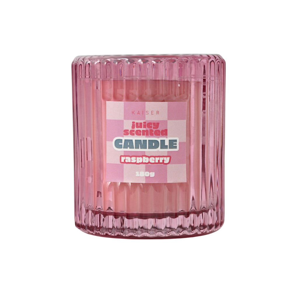 Juicy Series Candle - RASPBERRY